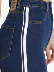 Kotty Women Blue Skinny Fit High-Rise Clean Look Stretchable Jeans