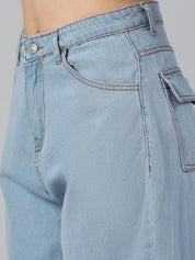 Kotty Women Straight Fit High-Rise Stretchable Jeans