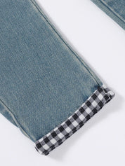 Kotty Girls Blue Jean Heavy Fade Jeans