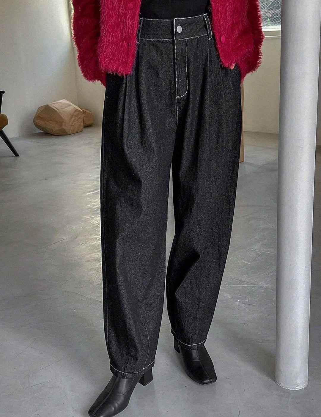 Kotty Women Relaxed Fit Mid-Rise Stretchable Jeans