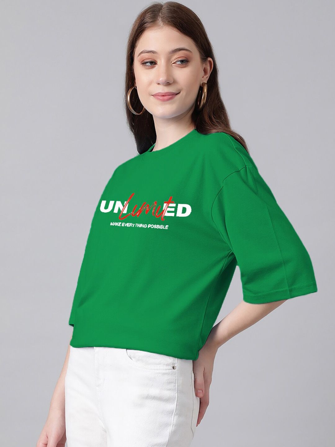 Kotty Typography Printed T-shirt