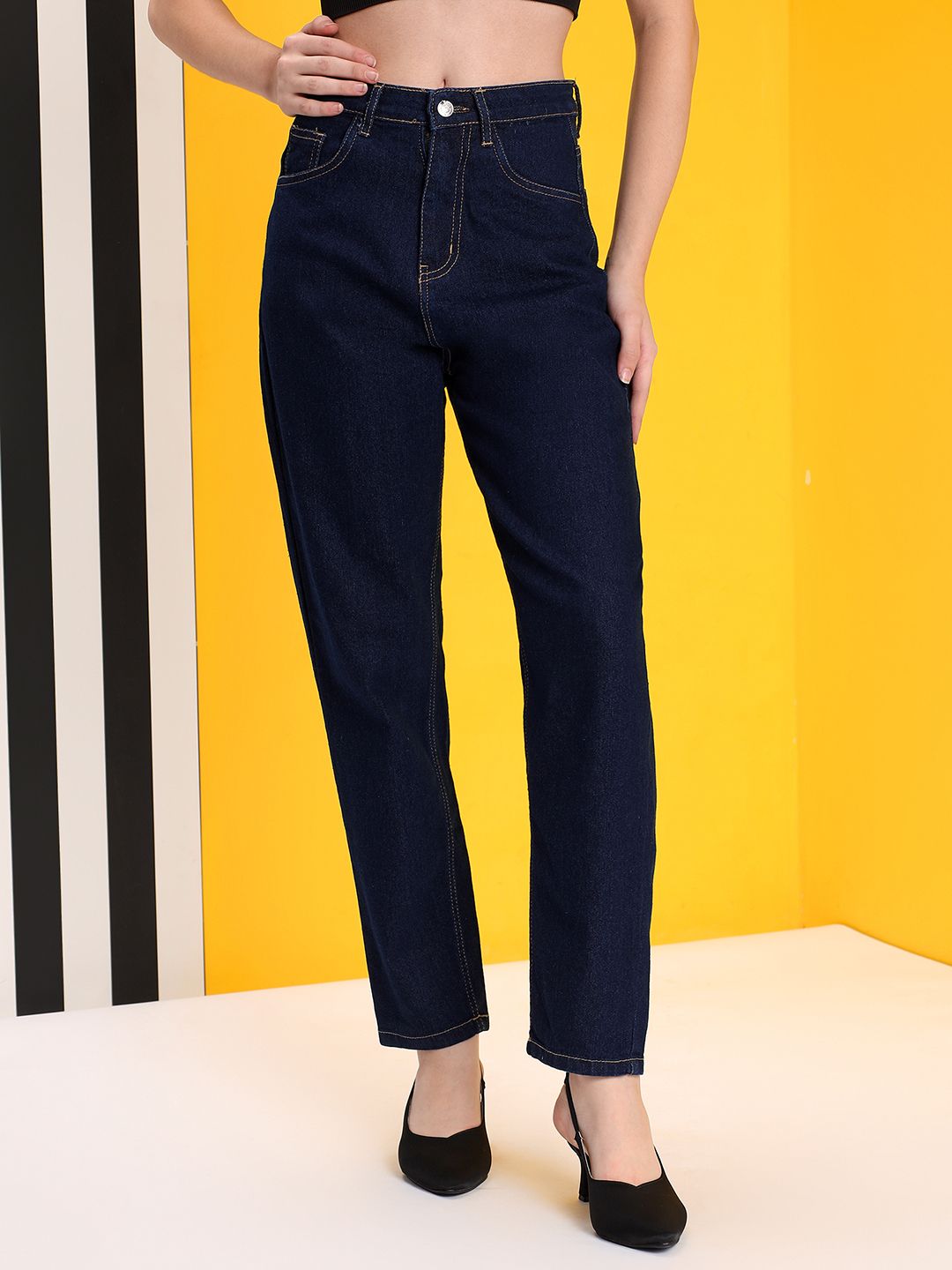 Kotty Women Jean Slim Fit High-Rise Stretchable Jeans