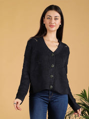 Kotty Women Cable Knit Cardigan
