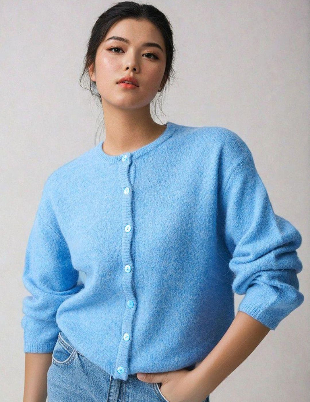 Kotty Women Cotton Solid Sweaters