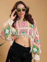 Kotty Women Embellished Cotton Top