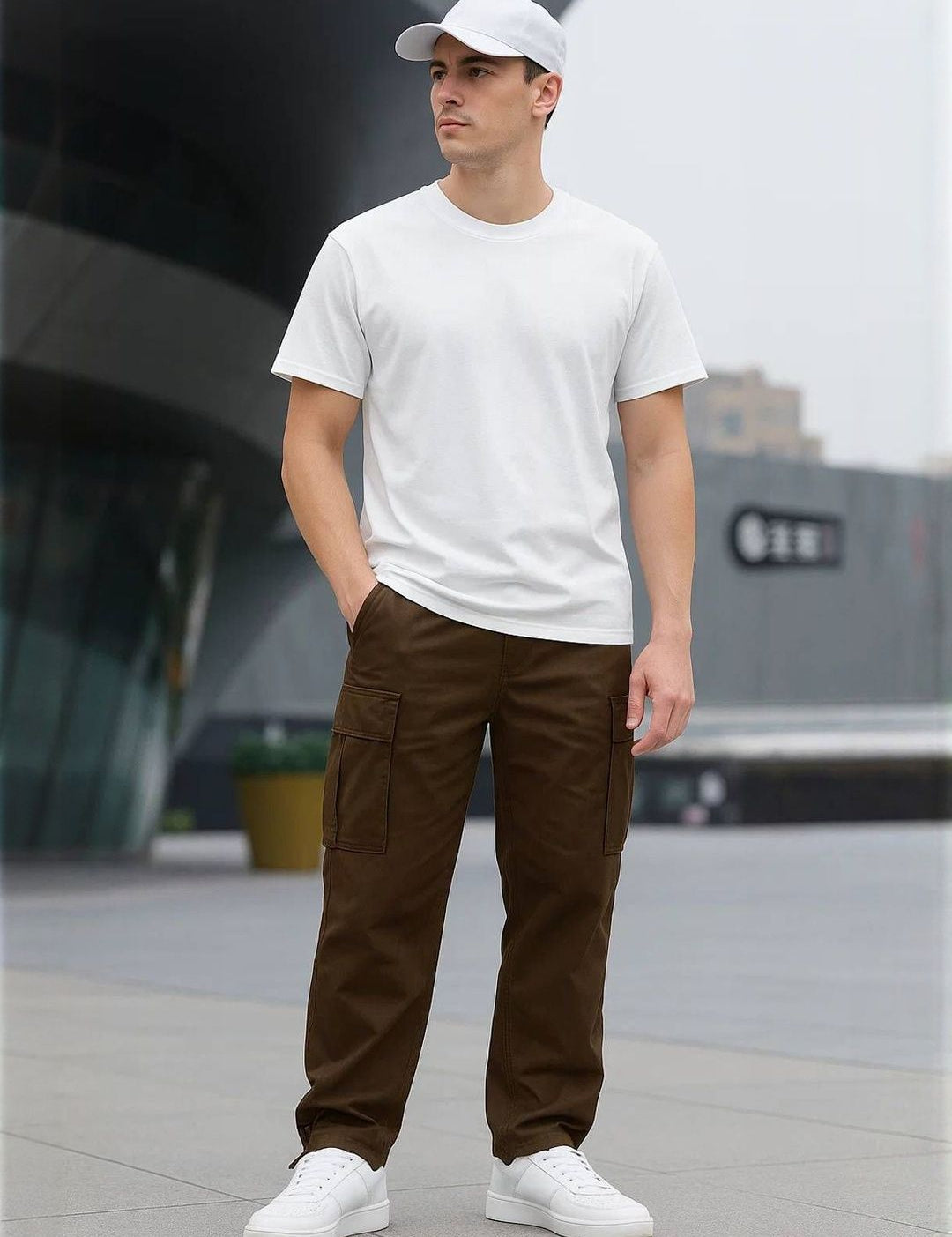 Kotty Men Relaxed Straight Leg Trousers