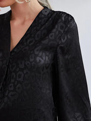 Kotty Women Abstract Printed Satin Top