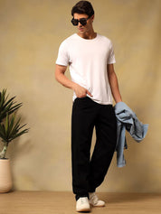 Kotty Men Regular Fit Mid-Rise Cotton Stretchable Jeans