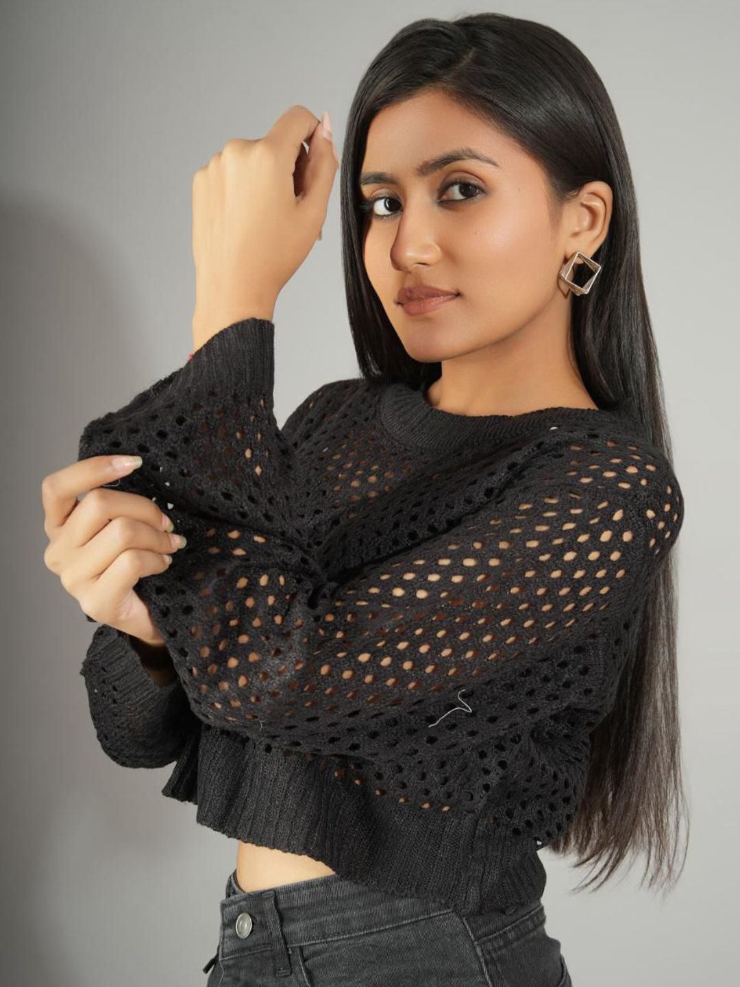 Kotty Women Crop Pullover