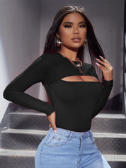 Kotty Women Solid High Neck Top