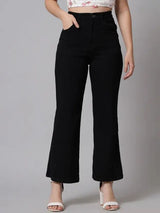 Kotty Women Flared High-Rise Stretchable Jeans