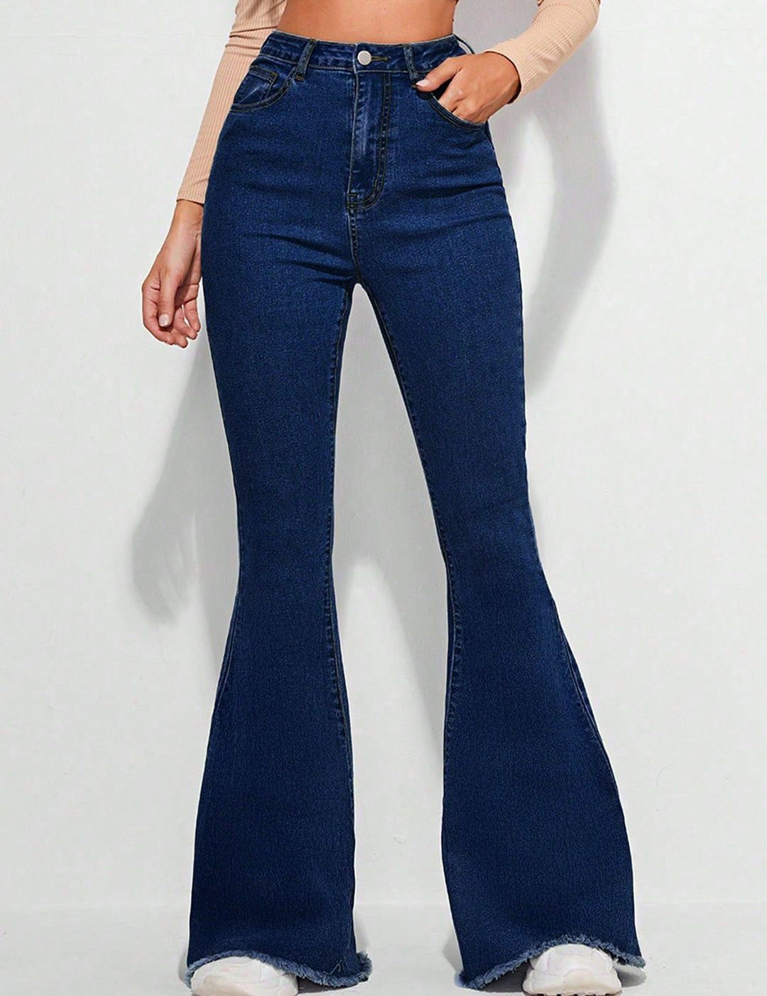 Kotty Women Bootcut High-Rise Stretchable Jeans