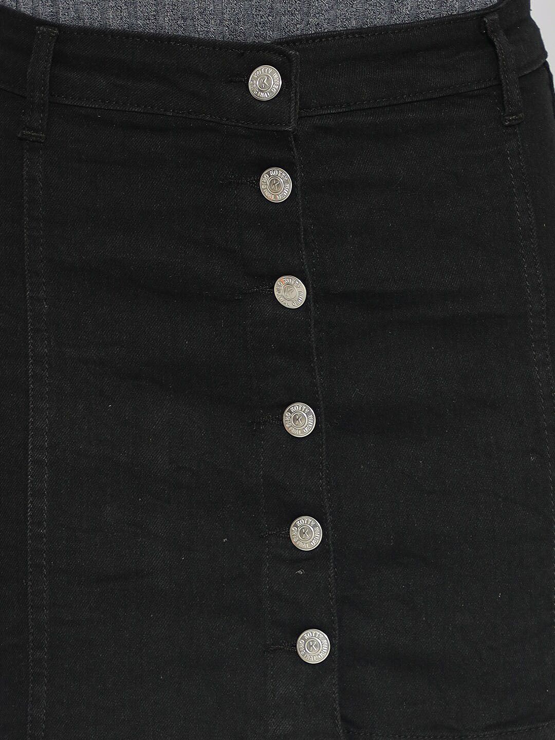 Kotty A-Line Mini Denim Skirt