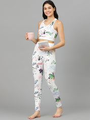 Kotty Round Neck Printed Night Suit