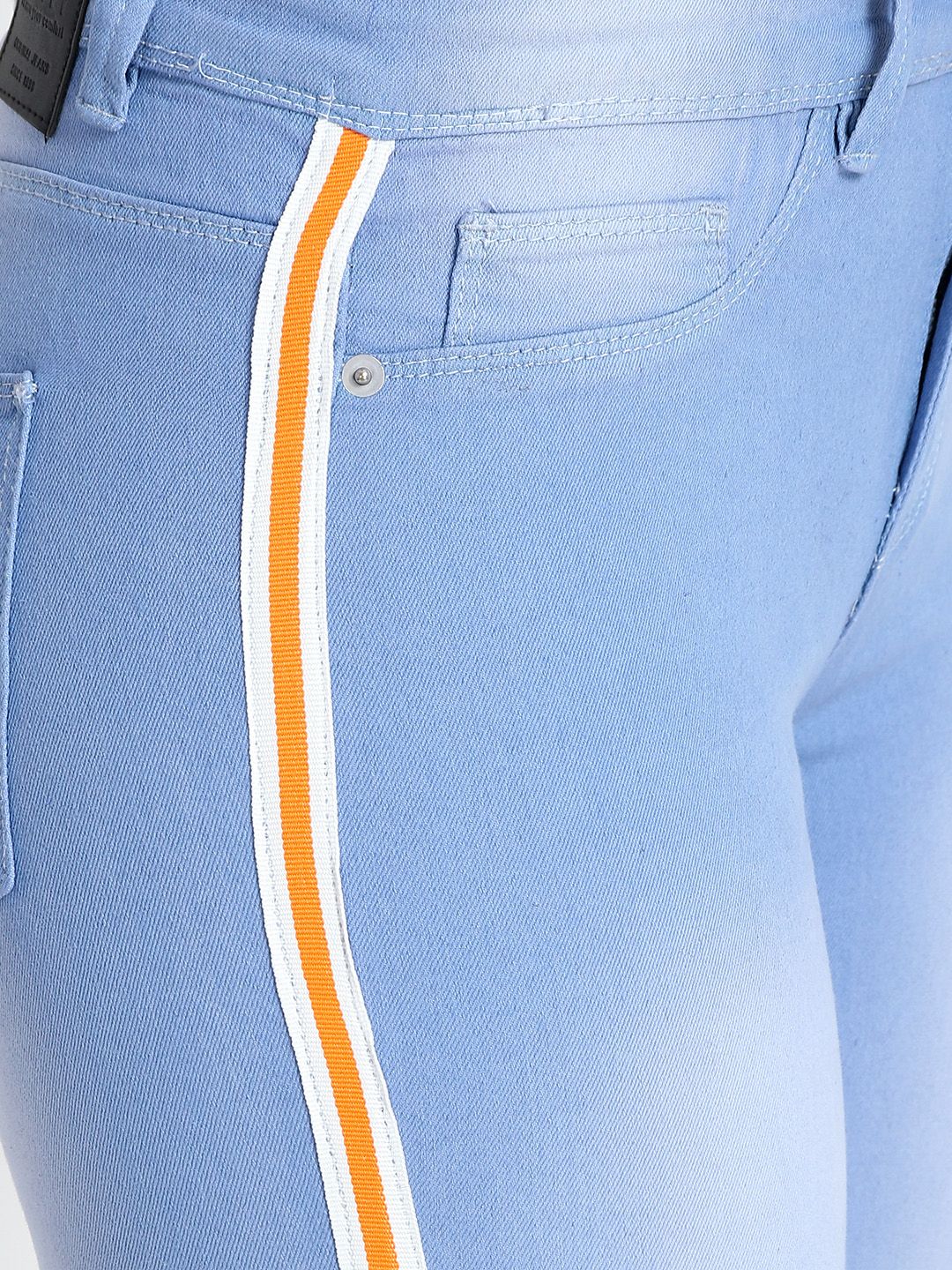 Kotty Women Blue Skinny Fit High-Rise Clean Look Stretchable Jeans