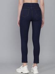 Kotty Women Skinny Fit High-Rise Denim Trousers