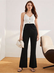 Kotty Colourblocked Basic Jumpsuit