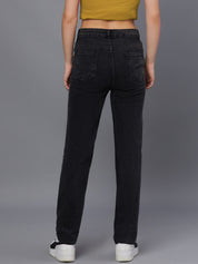 Kotty Women Black Jean Light Fade Stretchable Jeans