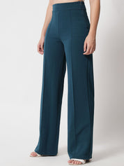 Kotty Women Pack Of 2 Relaxed Straight Leg Easy Wash Straight Fit Parallel Trousers