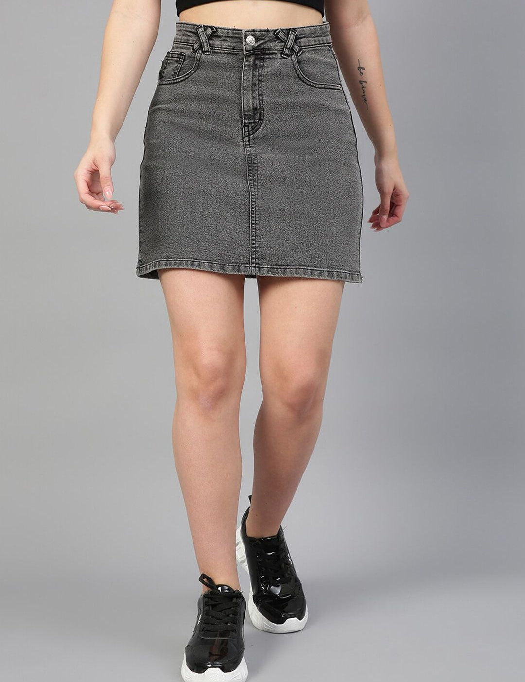 Kotty A-Line Denim Skirt
