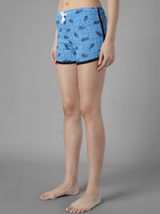 Kotty Women Checked Regular Fit Low-Rise Shorts