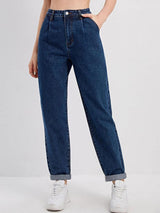 Kotty Women Blue Jean High-Rise Clean Look Stretchable Jeans