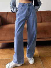 Kotty Women Wide Leg High-Rise Stretchable Jeans