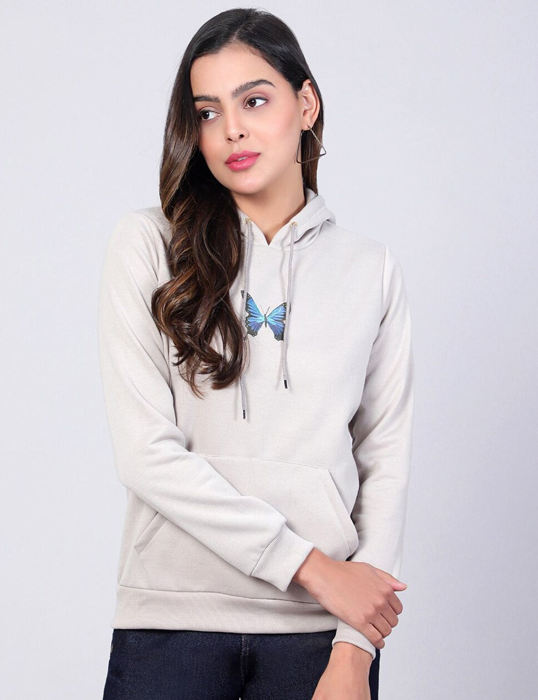 Kotty Hooded Fleece Sweatshirt