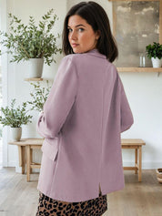 Kotty Notched Lapel Single-Breasted Blazers