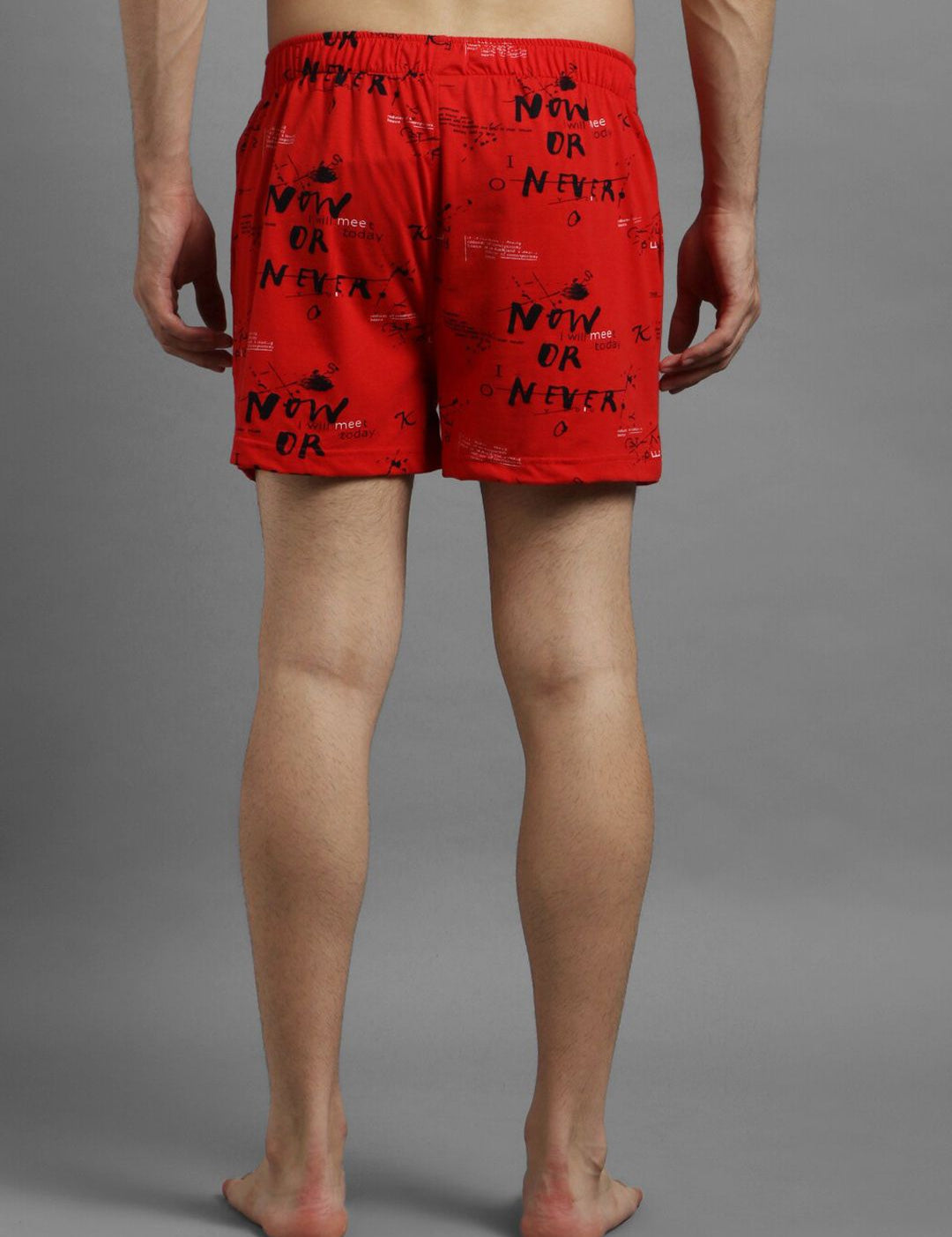 Kotty Men Pack Of 2 Red & Blue Printed Boxers KTT2PCMENSBOXERSET36S