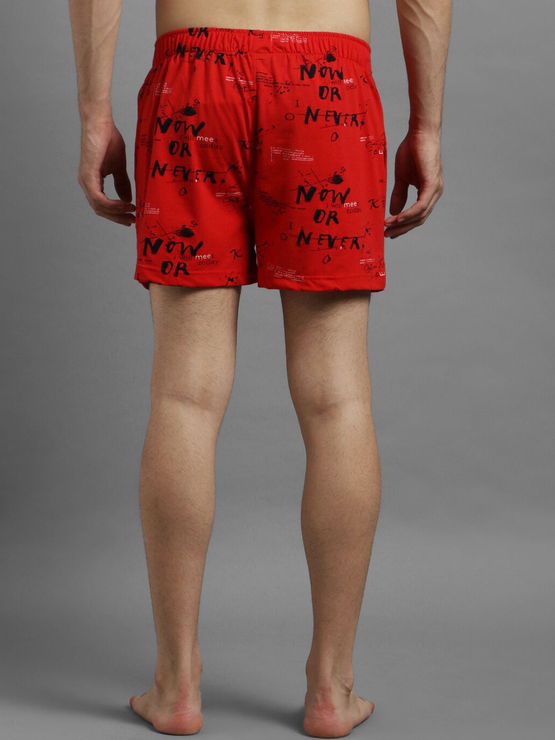 Kotty Men Pack Of 2 Red & Blue Printed Boxers KTT2PCMENSBOXERSET36S