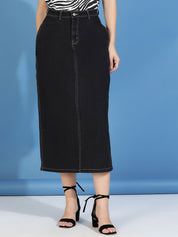 Kotty Straight Midi Skirt