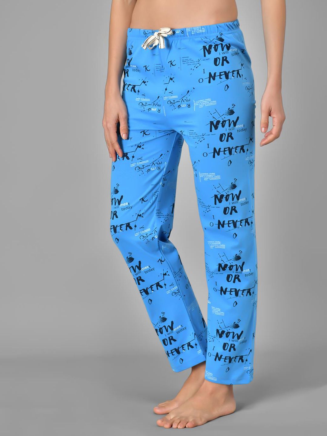 Kotty Women Printed Cotton Lounge Pants
