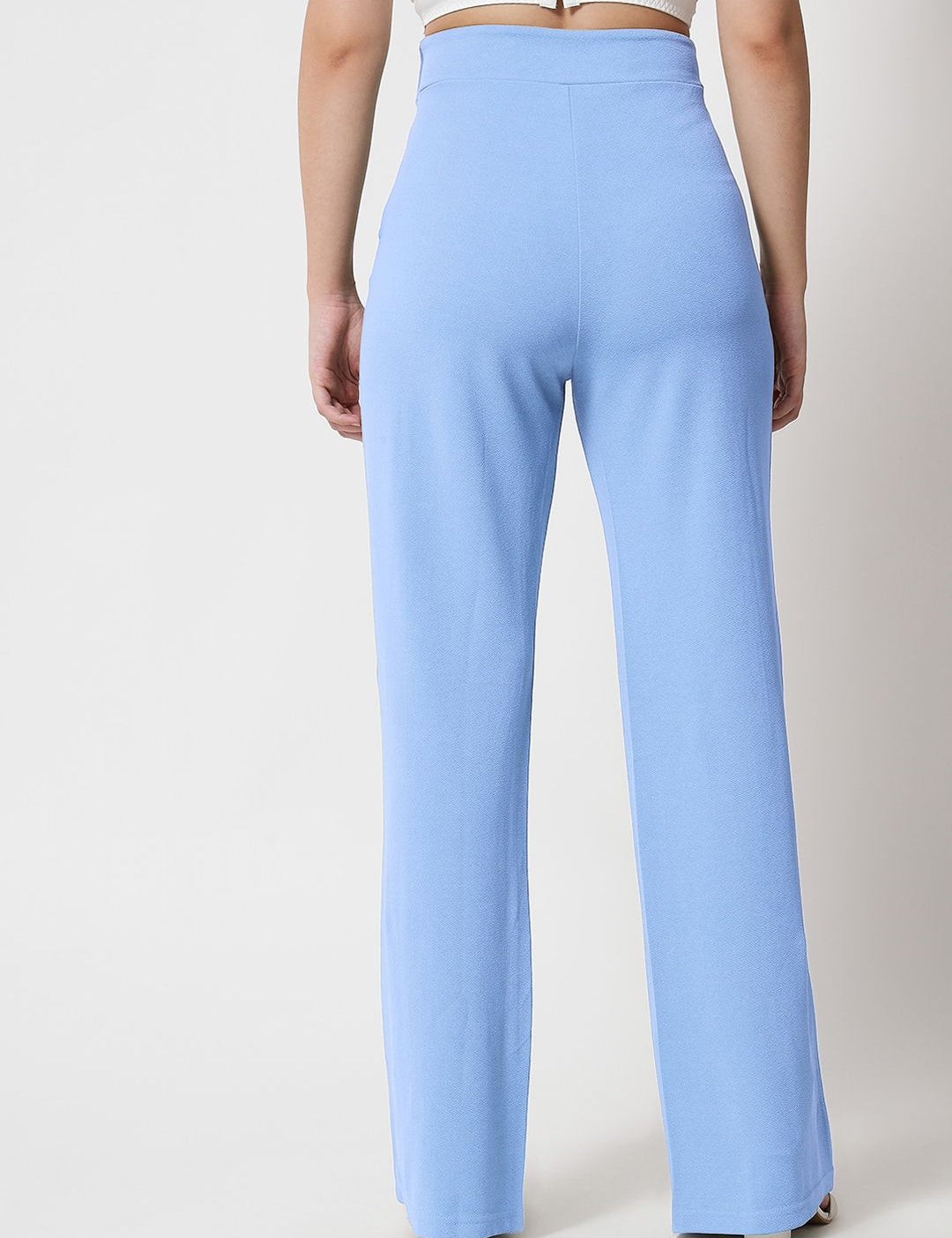 Kotty Women Pack Of 2 Relaxed Straight Leg Easy Wash Straight Fit Parallel Trousers