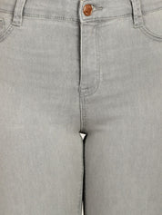 Kotty Women Grey Skinny Fit High-Rise Clean Look Jeans