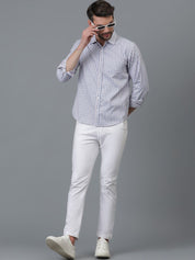 Kotty New Checked Spread Collar Casual Shirt