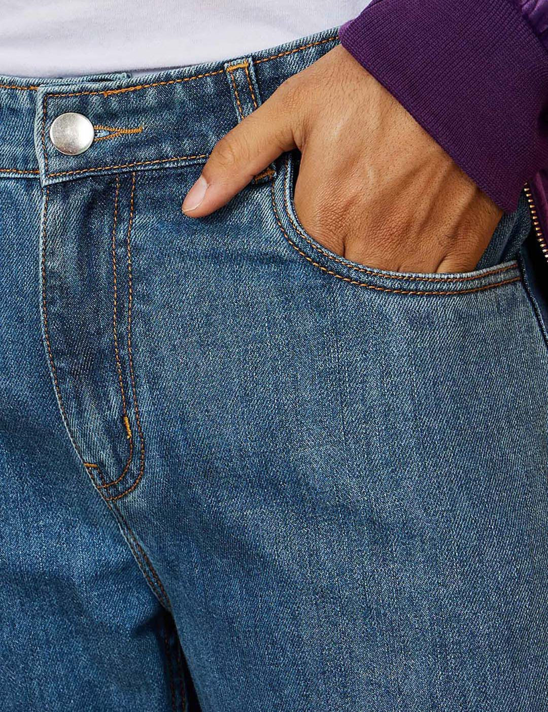 Kotty Men Jean Slim Fit Low-Rise Clean Look Stretchable Jeans