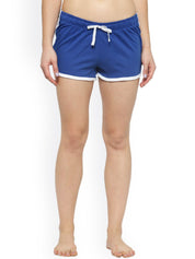 Kotty Women Low-Rise Slim Fit Gym Cotton Shorts