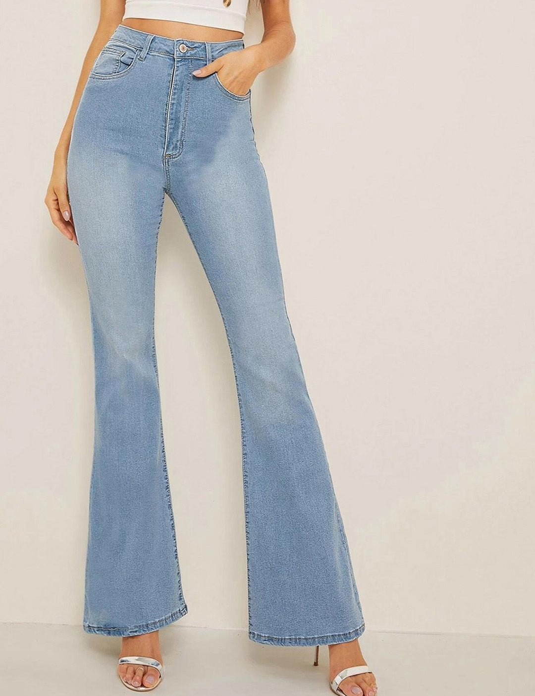 Kotty Women Bootcut High-Rise Stretchable Jeans