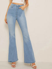 Kotty Women Bootcut High-Rise Stretchable Jeans