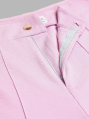 Kotty Women Relaxed Straight Fit High-Rise Easy Wash Parallel Trousers