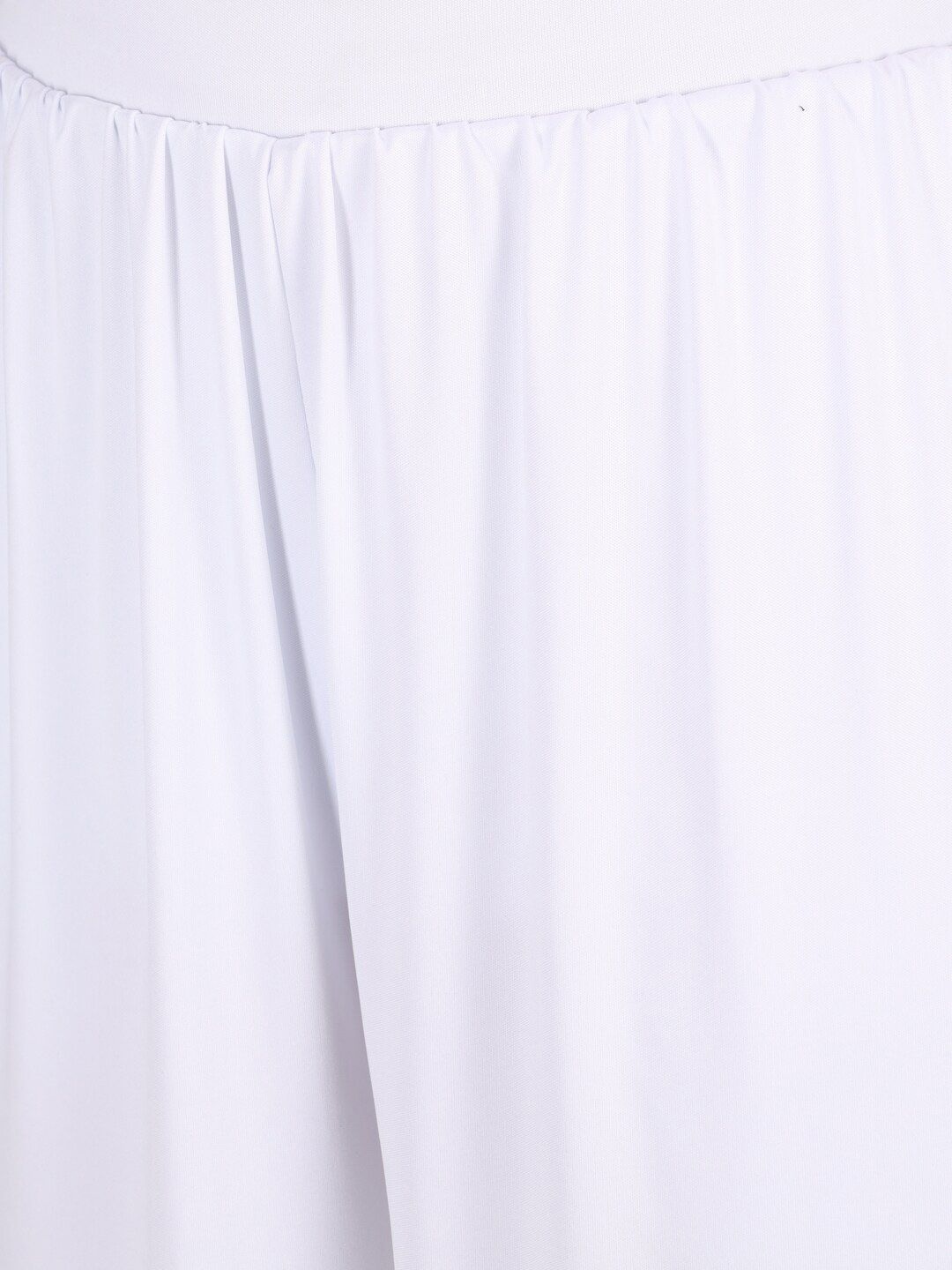 Kotty Women White Flared High-Rise Parallel Trousers