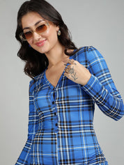 Kotty Checked Jumpsuit
