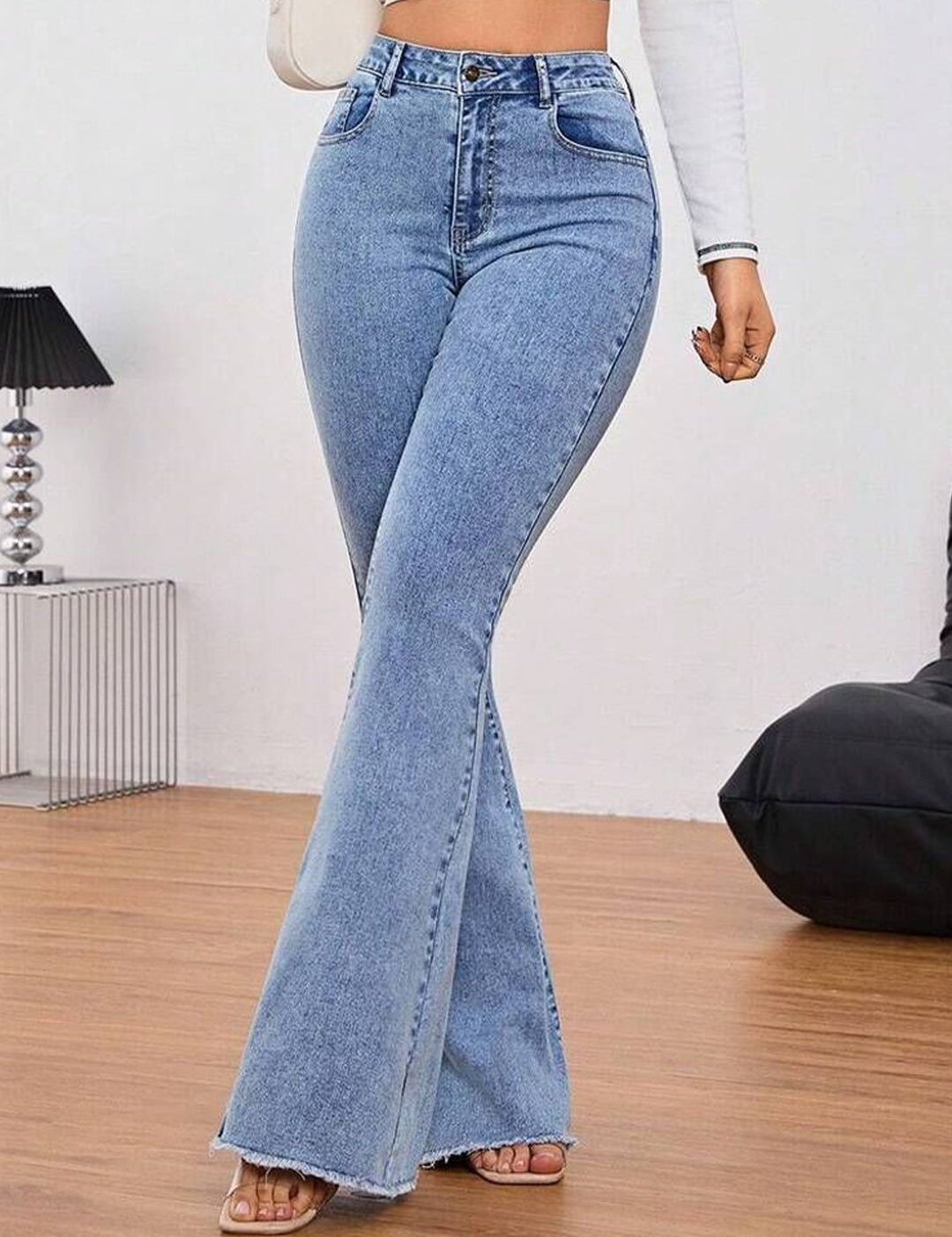 Kotty Women Bootilicious Bootcut High-Rise Stretchable Jeans