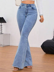 Kotty Women Bootilicious Bootcut High-Rise Stretchable Jeans