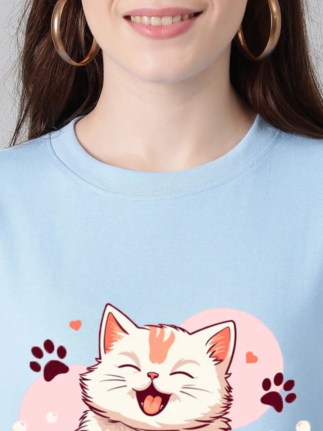 Kotty Women Printed T-shirt