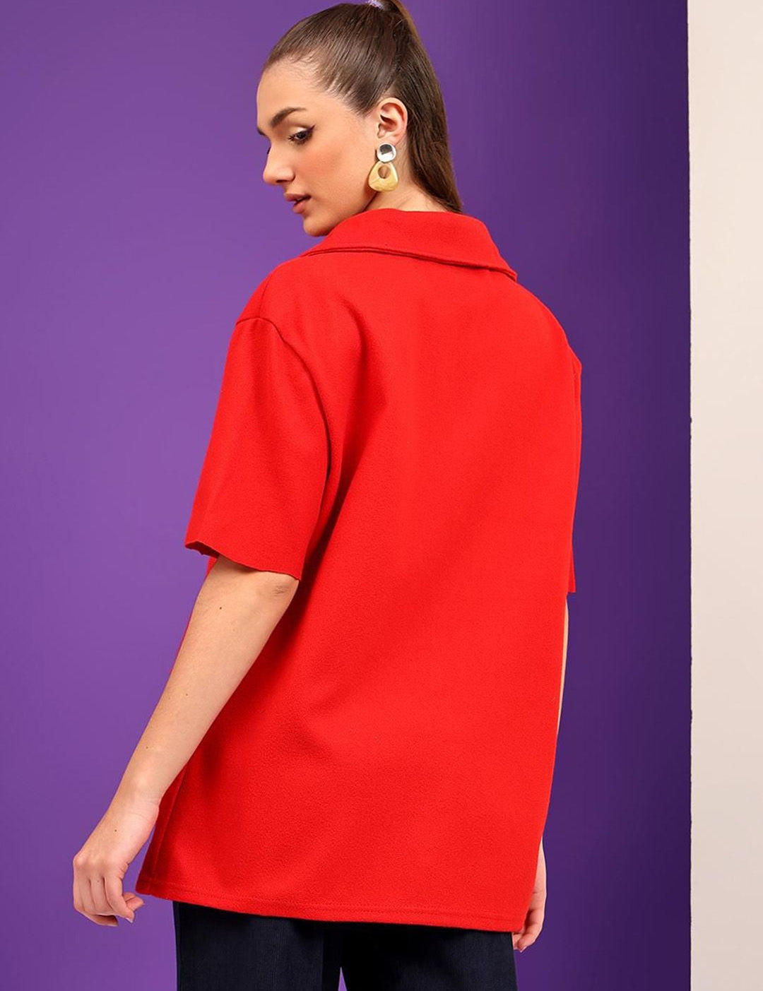 Kotty Women Notched Lapel Single-Breasted Overcoat