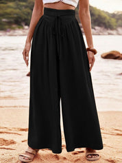 Kotty Women Wide Leg High-Rise Easy Wash Trousers