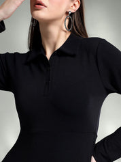 Kotty Women Fit & Flare Midi Dress