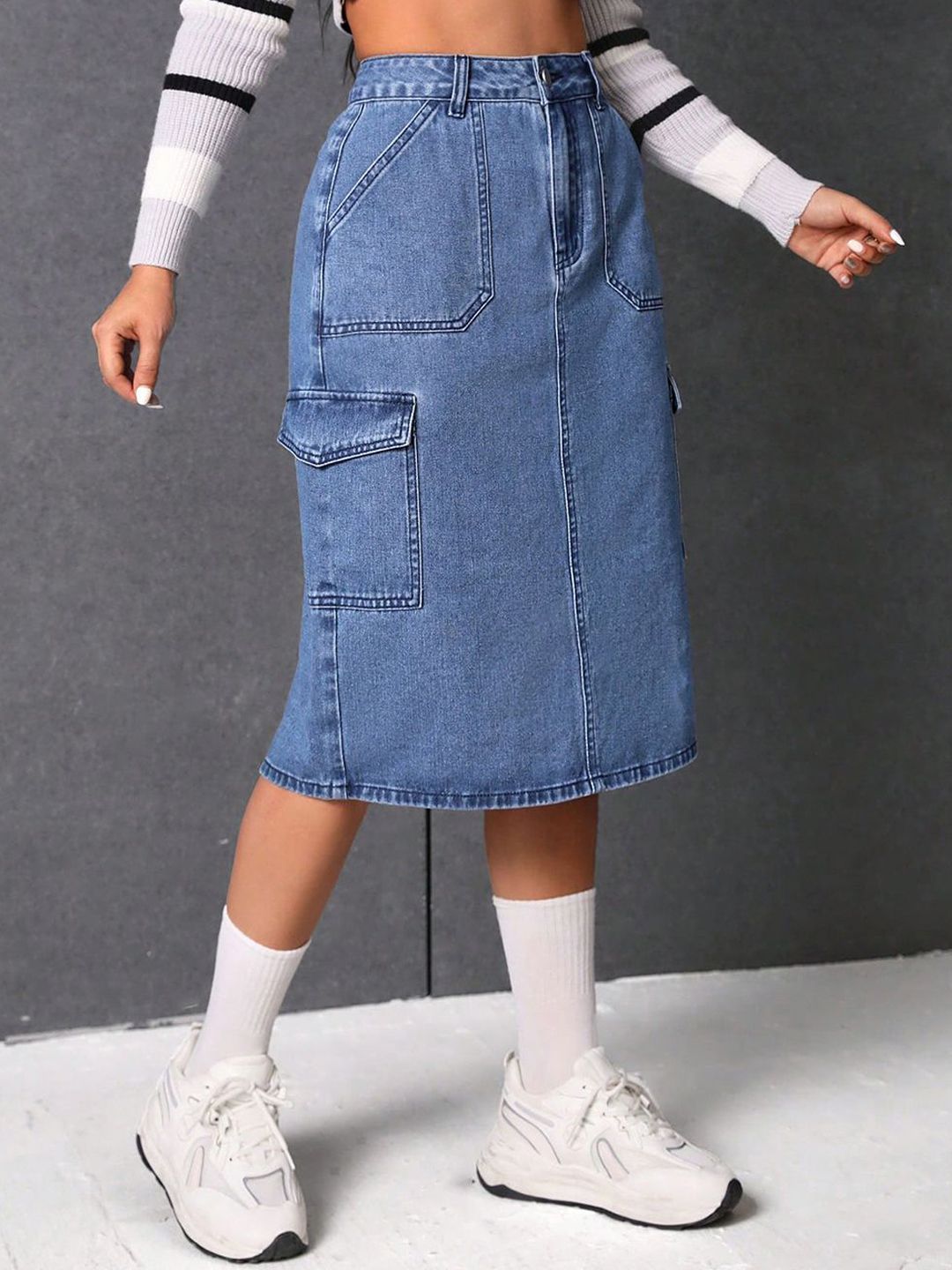  Kotty Straight Midi Skirts